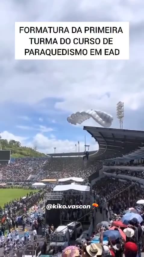 Primeira Turma de Paraquedismo por EAD