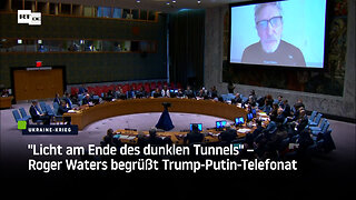 "Licht am Ende des dunklen Tunnels" – Roger Waters begrüßt Trump-Putin-Telefonat