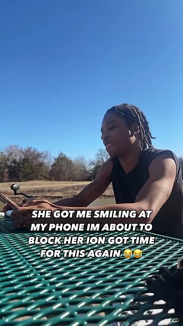 I’m about to block her