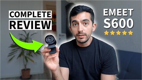 EMEET S600 4K Webcam Review
