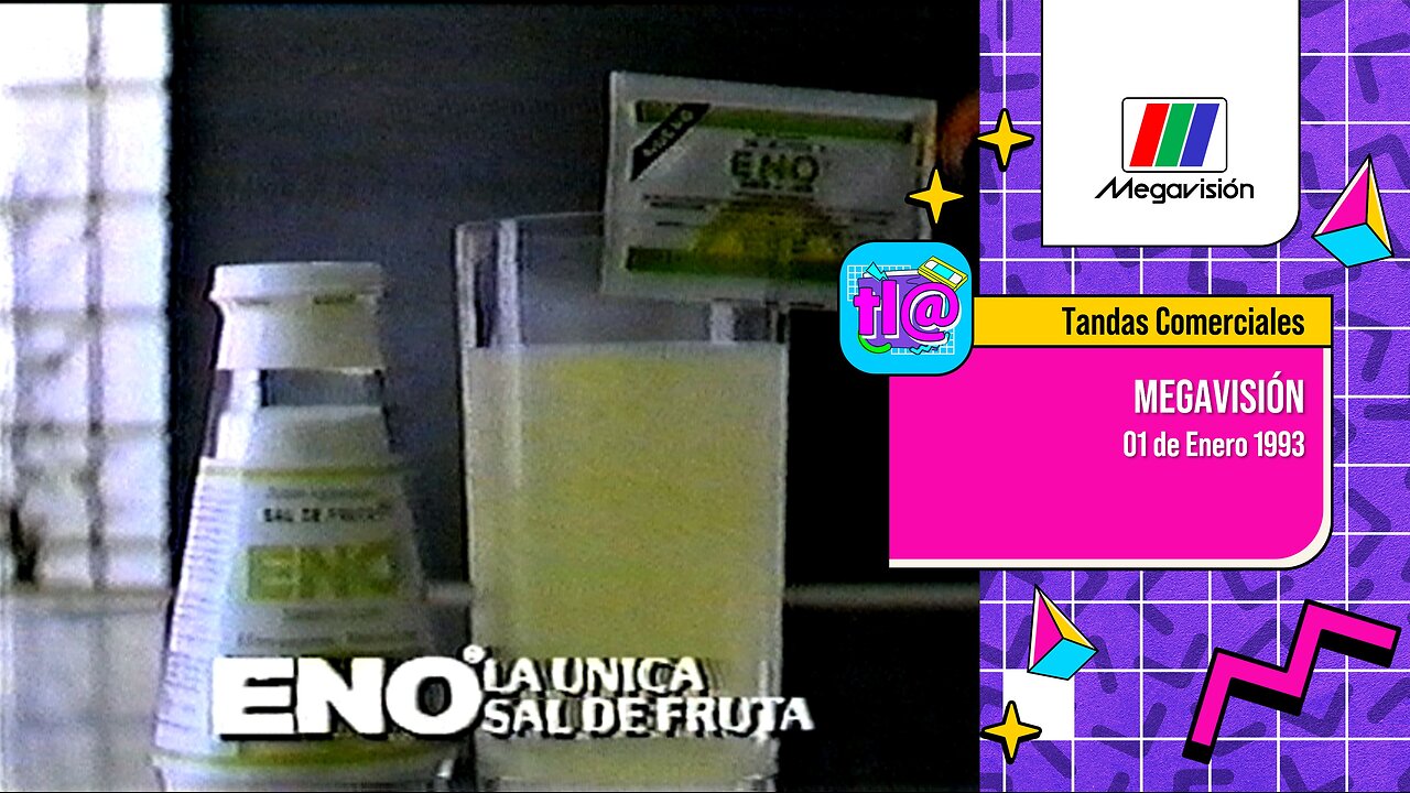 Tandas Comerciales Megavisión (01 de Enero 1993)
