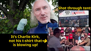 CHARLIE KIRK SHOT THROUGH THE TENT ROOF! Drone expert Brian Harper handled security, Shaffer didn't