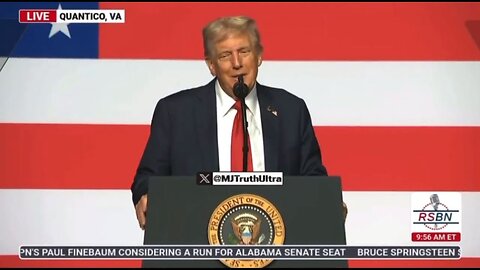 Trump comms: "I'm 45, 46 and 47, if you think about it..." WHAT?!