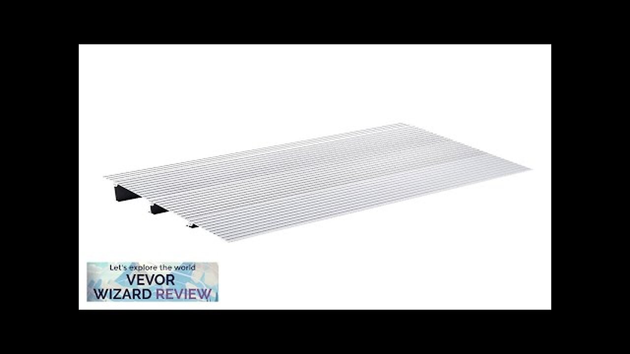 VEVOR Door Threshold Ramp 3" Rise 800 lbs Load Capacity Door Ramp Review