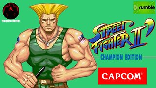 Street Fighter II Guile Arcade 1991