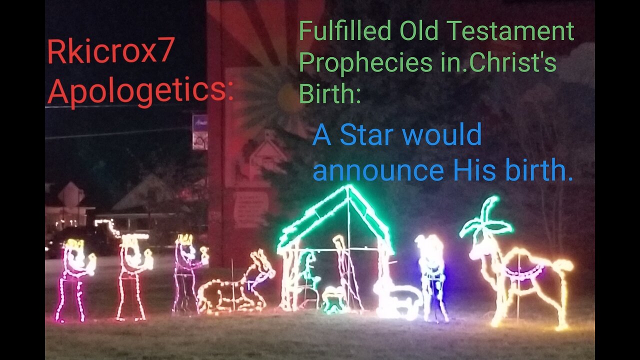 The Christmas Star foretold