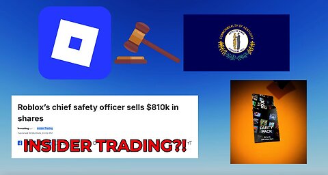 Kentucky sues Roblox, Party Cards Released, & Matt Kaufman Insider Trading