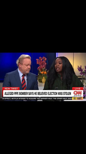 CNN Panelist Is "Surprised" J6 Pipe Bomber Suspect Is Not White