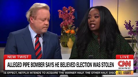 CNN Panelist Is "Surprised" J6 Pipe Bomber Suspect Is Not White