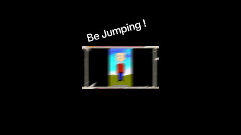 Jumpin! Cartoon animation drawing