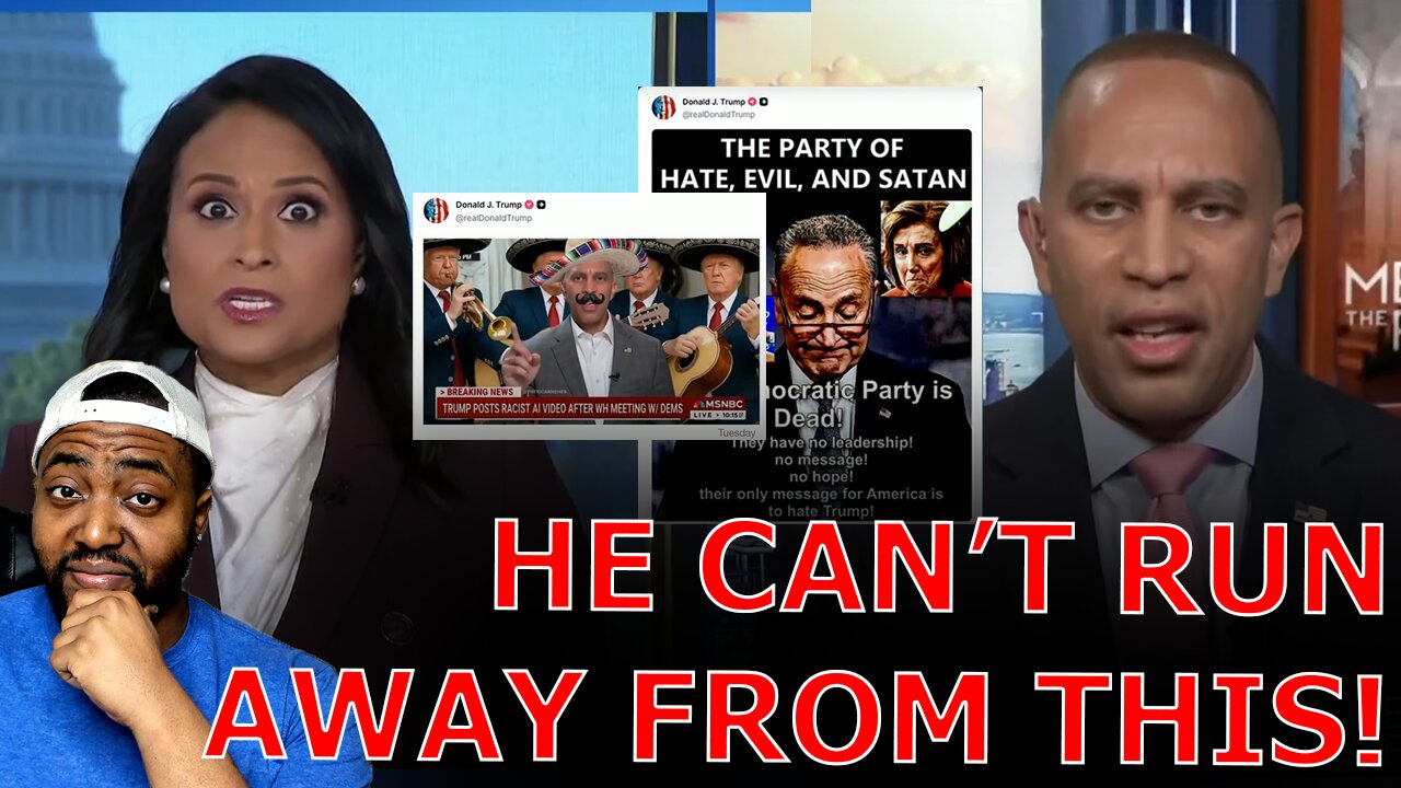 NBC Host HUMILIATES FAILING Democrat Leader With His Own Words Live On Air!
