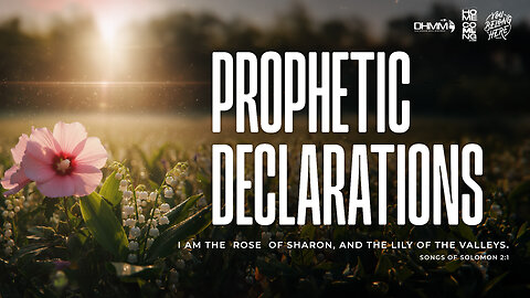 PROPHETIC DECLARATIONS | HOME COMING | DAG HEWARD-MILLS 2025