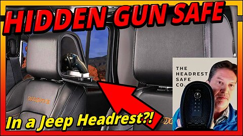 Headrest Safe: The Ultimate Concealed Storage for Jeeps, Trucks, Broncos & RVs (SEMA 2025)