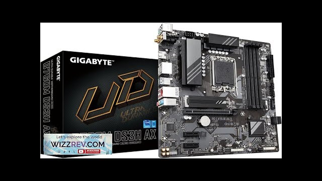 GIGABYTE B760M DS3H AX (LGA 1700/ Intel/ B760/ M-ATX/ DDR5/ 2* M.2/ Review