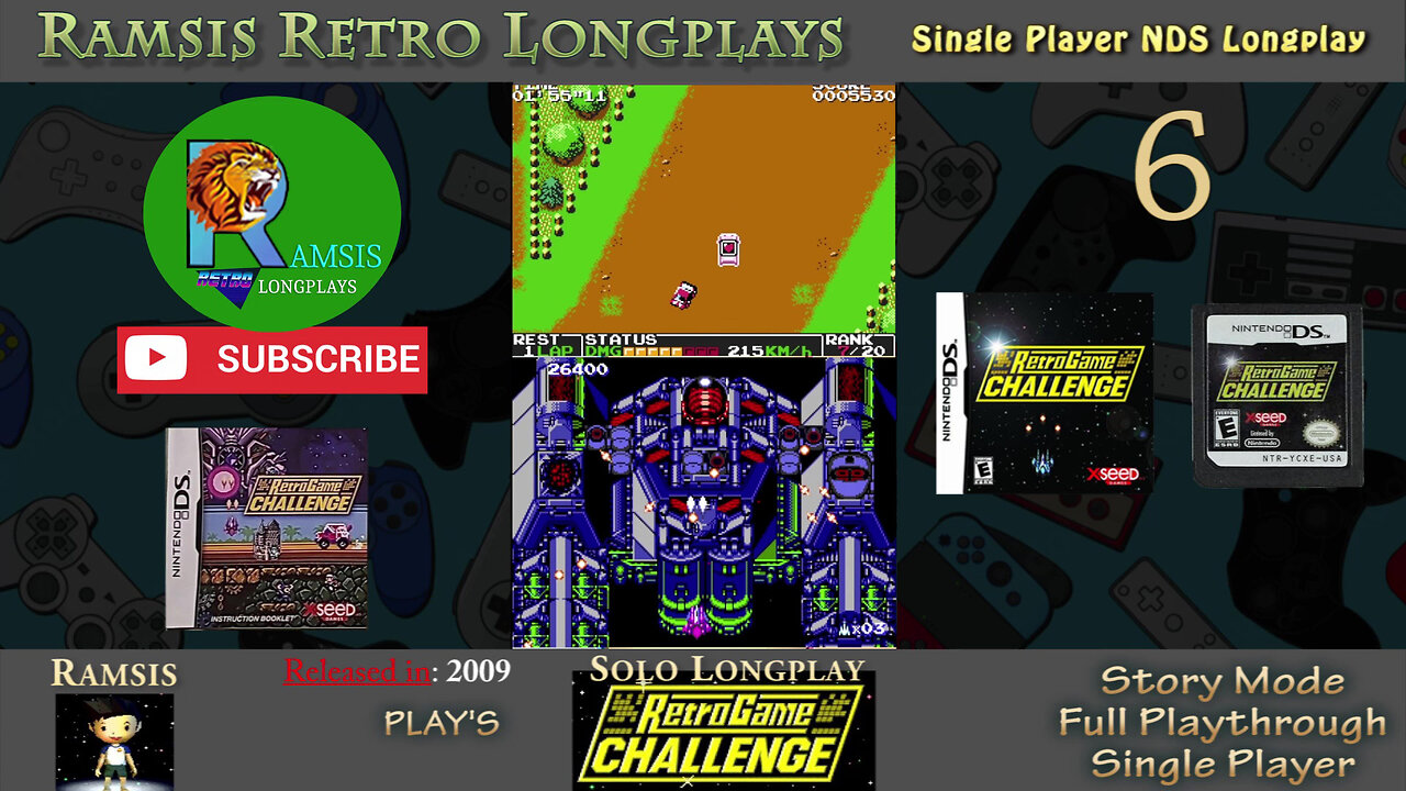 Retro Game Challenge | Nintendo DS Game | 2009 | Rally King & Star Prince | Episode #6 | Retroplay