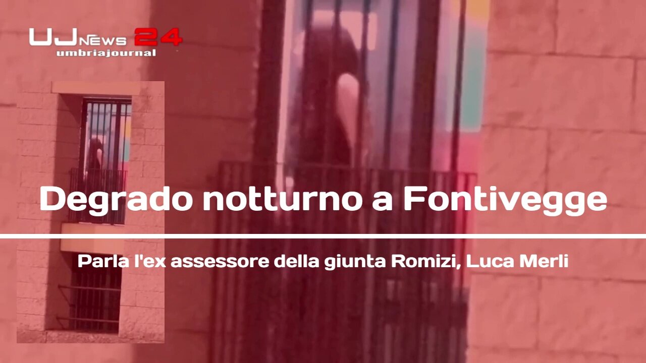 Degrado notturno a Fontivegge Parla l'ex assessore della giunta Romizi, Luca Merli