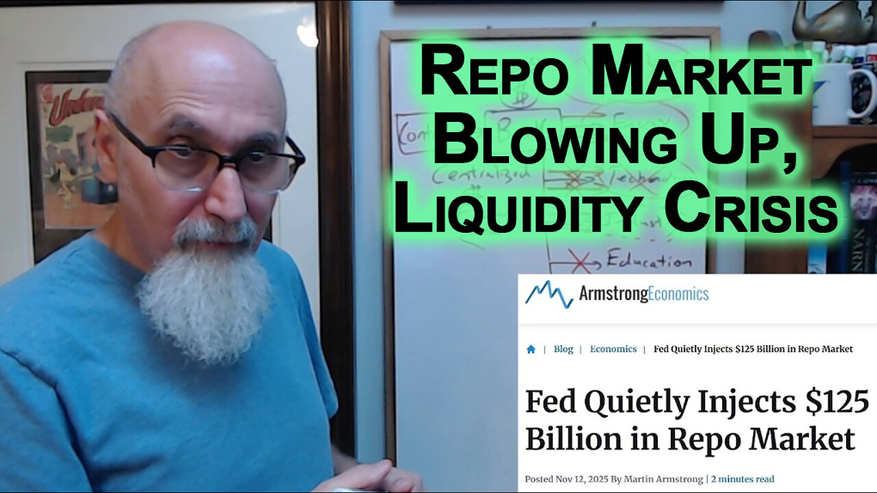 Repo Market Blowing Up, Liquidity Crisis: Understanding Market Crash, Precursor to What Is To Come