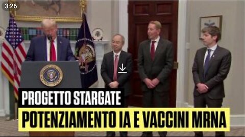 Progetto STARGATE e Vaccini a MRNA contro il cancro