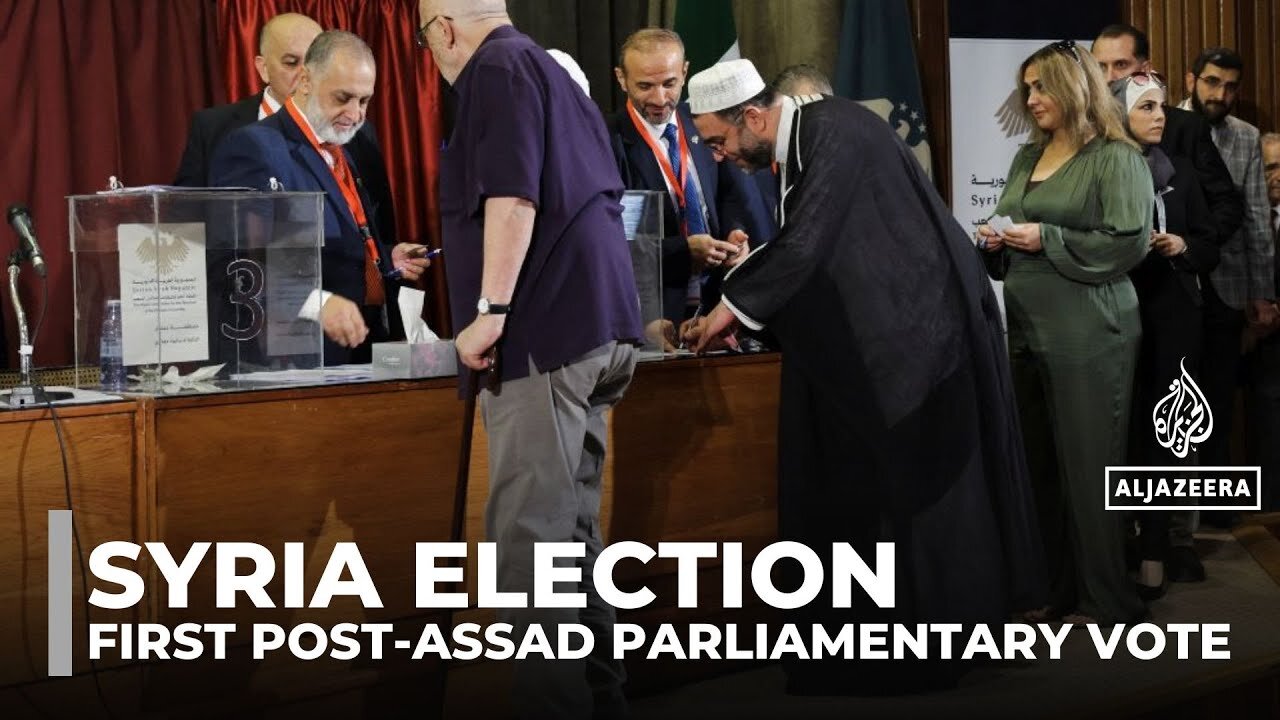 Syria counts votes after indirect election for first post-Assad parliament