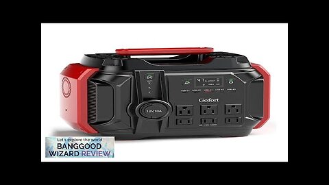 USA Direct Gofort A501 150000mAh/540Wh Powerful Portable Power Station 600W Solar Review