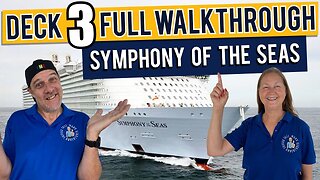 Want To Experience the Best of Symphony Of The Seas Public Deck 3? | Tall Man's Cruise Adventures