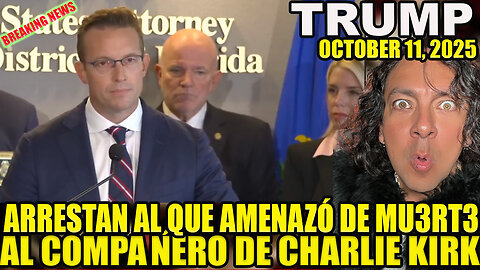 ARRESTAN AL QUE AMENAZÓ DE MU3RT3 AL COMPAÑERO DE CHARLIE KIRK
