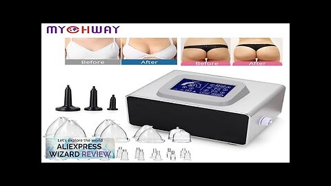 Vacuum Therapy Butt Lift Breast Enlargement Machine Lymph Detox Cupping Massage Slimming Review