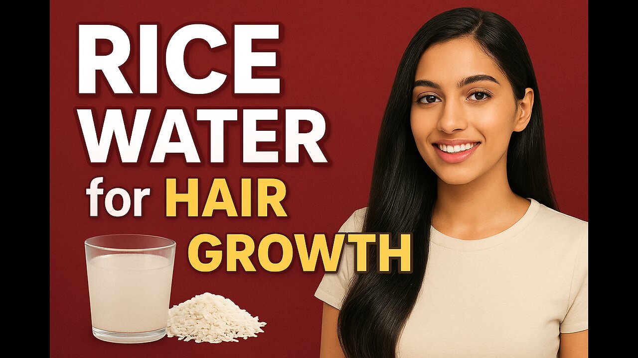 How to Make Rice Water for HAIR GROWTH | Easy DIY Recipe for Longer, Thicker Hair