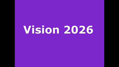 Vision 2026