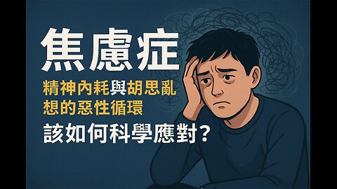 焦慮症：精神內耗與胡思亂想的惡性循環，該如何科學應對？Anxiety Disorder: Break the Vicious Cycle of Mental Exhaustion!