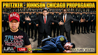 PRITZKER - JOHNSON CHICAGO PROPAGANDA | CULTURE WARS 10.7.25 2PM