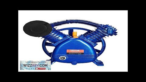 VEVOR Air Compressor Pump Head 5.5HP 5.75CFM @ 90PSI 2-Cylinder Piston Pump Review