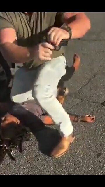 Karen pulls gun during road rage, victim disarms her, citizen's arrest