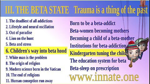 #75 Left by their parents – Trauma is a thing of the past – Kindergarten tuning the children into..