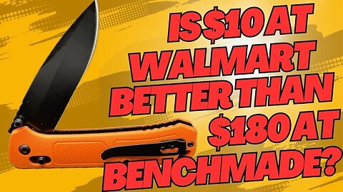 A $10 WALMART BENCHMADE KILLER? YOU ALL SAID I NEED TO SEE THIS SO LETS GO SHOPPING!!