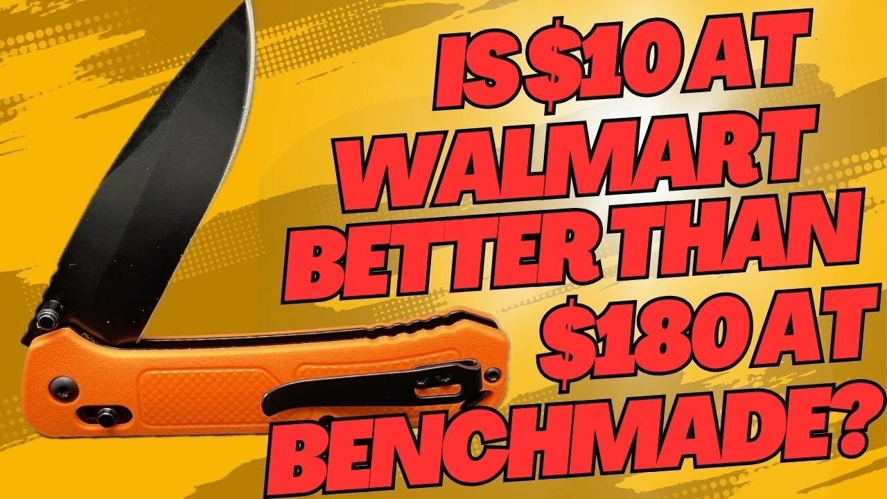 A $10 WALMART BENCHMADE KILLER? YOU ALL SAID I NEED TO SEE THIS SO LETS GO SHOPPING!!