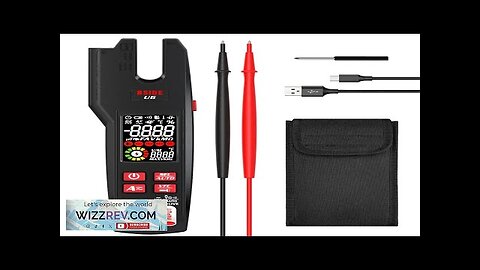 BSIDE U6 Digital Clamp Fork Multimeter AC/DC Voltage Current Tester with Infrared Review