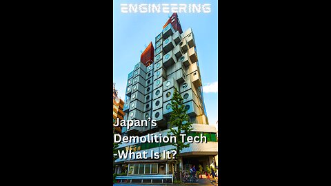 Japan's Satisfying Building Demolition Technology