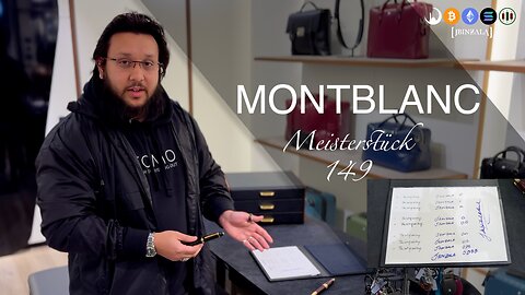 Montblanc Meisterstück 149 EF - OBBB - Nib Test | Montblanc JFK Repair Update