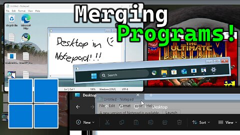 Merging Windows Programs!