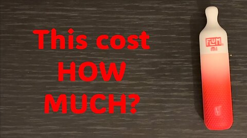 The CHEAPEST ecig in the world? Flum Mi Review & Teardown