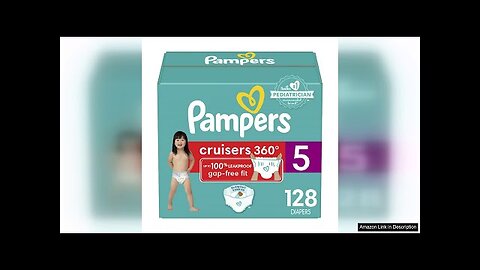 Pampers Cruisers 360 Diapers - Size 5, One Month Supply (128 Count), Review