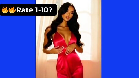 🔥 Rate Her Body in This Pink Nightwear Set 1-10? 😍 Supermodel 4K