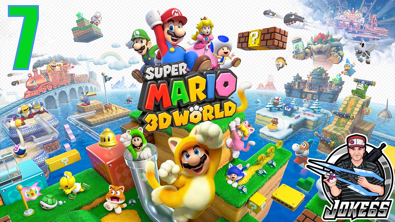 [LIVE] DOUIBLE OVERTIME | Super Mario 3D World | Second Playthrough | PC | 7