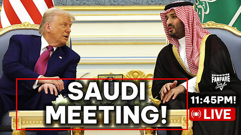 BREAKING NEWS: PRESIDENT TRUMP MEETS WITH SAUDI ARABIA CROWN PRINCE MOHAMMED BIN SOLMAN !