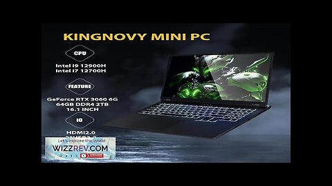 2023 New 16 Inch Gaming Laptop NVIDIA RTX 3060 6G 12th Gen Review