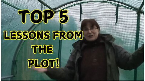 2024 Allotment Review: Top 5 Gardening Lessons Learned This Year!!