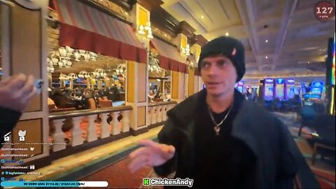 🛑 🏁🎲 CHICKEN ANDY IN LAS VEGAS FOR THE F1 GRAND PRIX 11-19-25