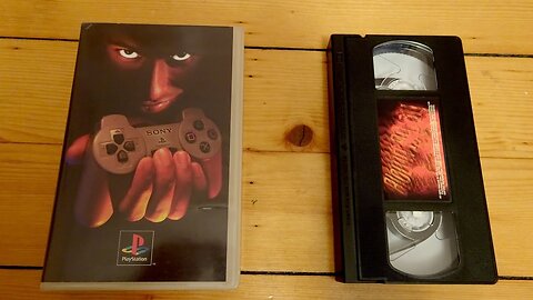 PlayStation 'Blown Away' UK promo VHS