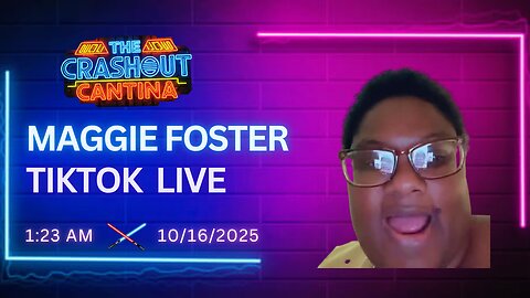 Maggie Foster TikTok Live 1:23AM 10/16/2025